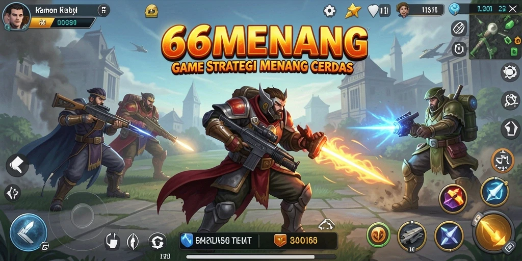 Tangkapan layar gameplay 66MENANG yang menampilkan strategi cerdas.