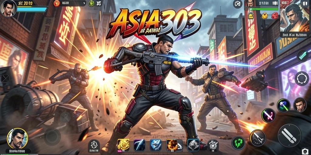 Tangkapan layar dari gameplay seru ASIA303 dengan aksi penuh adrenalin.