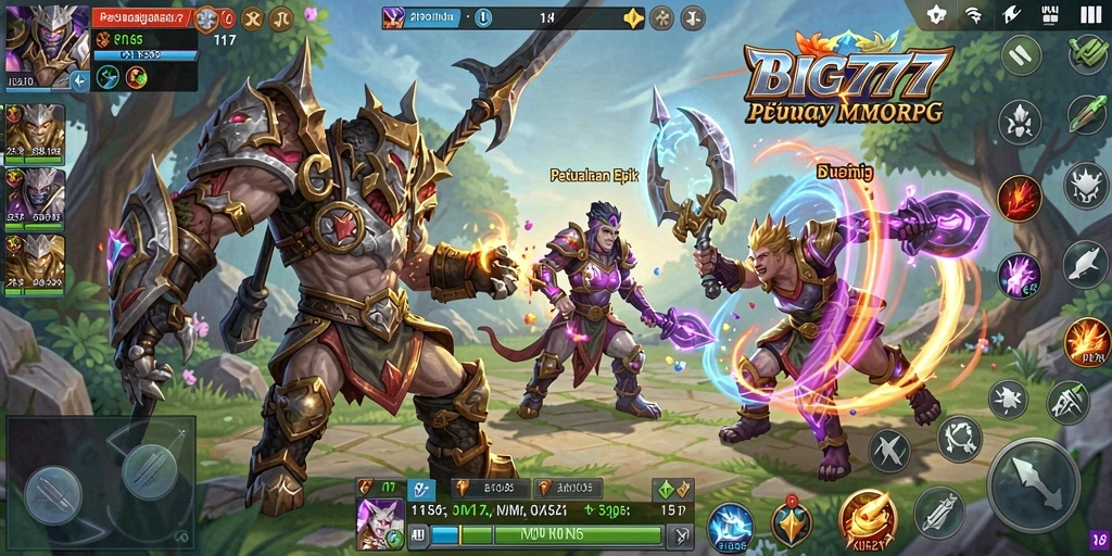 Tangkap momen seru gameplay BIG777 dalam petualangan MMORPG.
