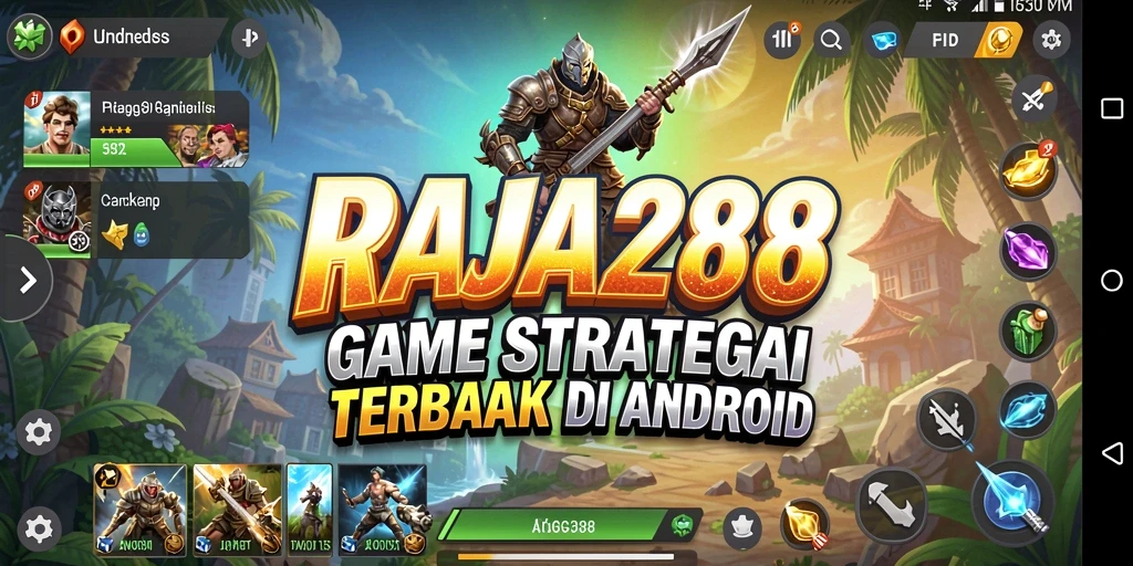 Tampilan gameplay RAJA288 yang mendebarkan dan strategis.
