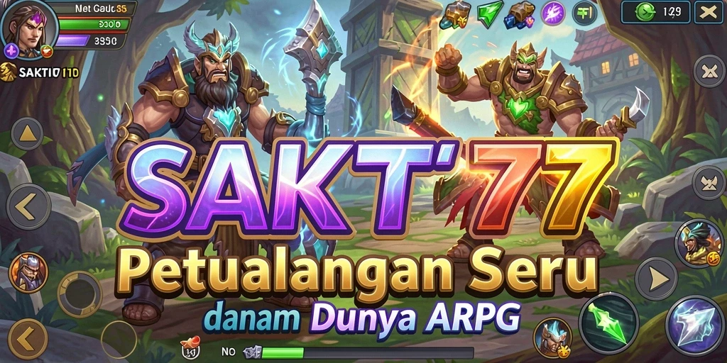 Tangkap momen seru dalam pertempuran ARPG di SAKTI77.